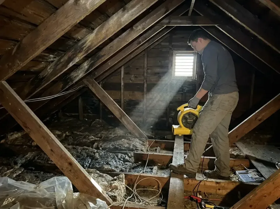 attic-water-damage-drying-proc-007 — frequently asked questions, Emergency Water Extraction & 24/7 Flood Response in Narraga…